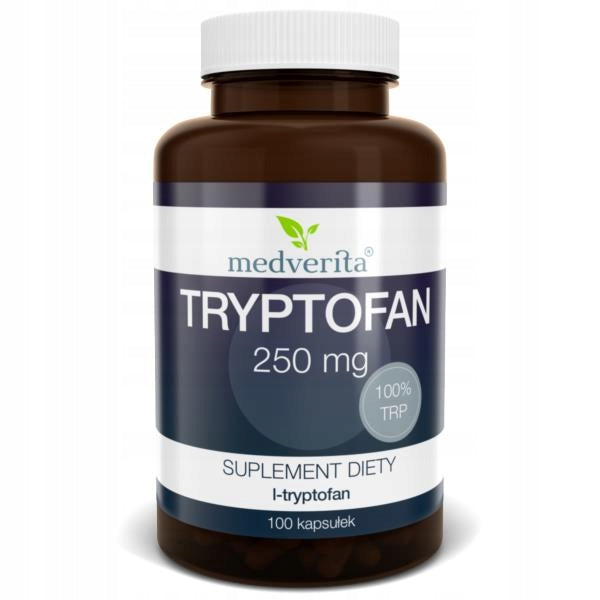 Medverita Tryptophan L-tryptophan 250 mg (100caps)