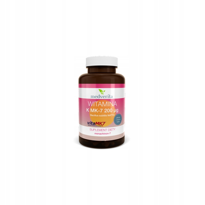 Medverita vitamin K2 Vitamk7 200mcg 60 capsules