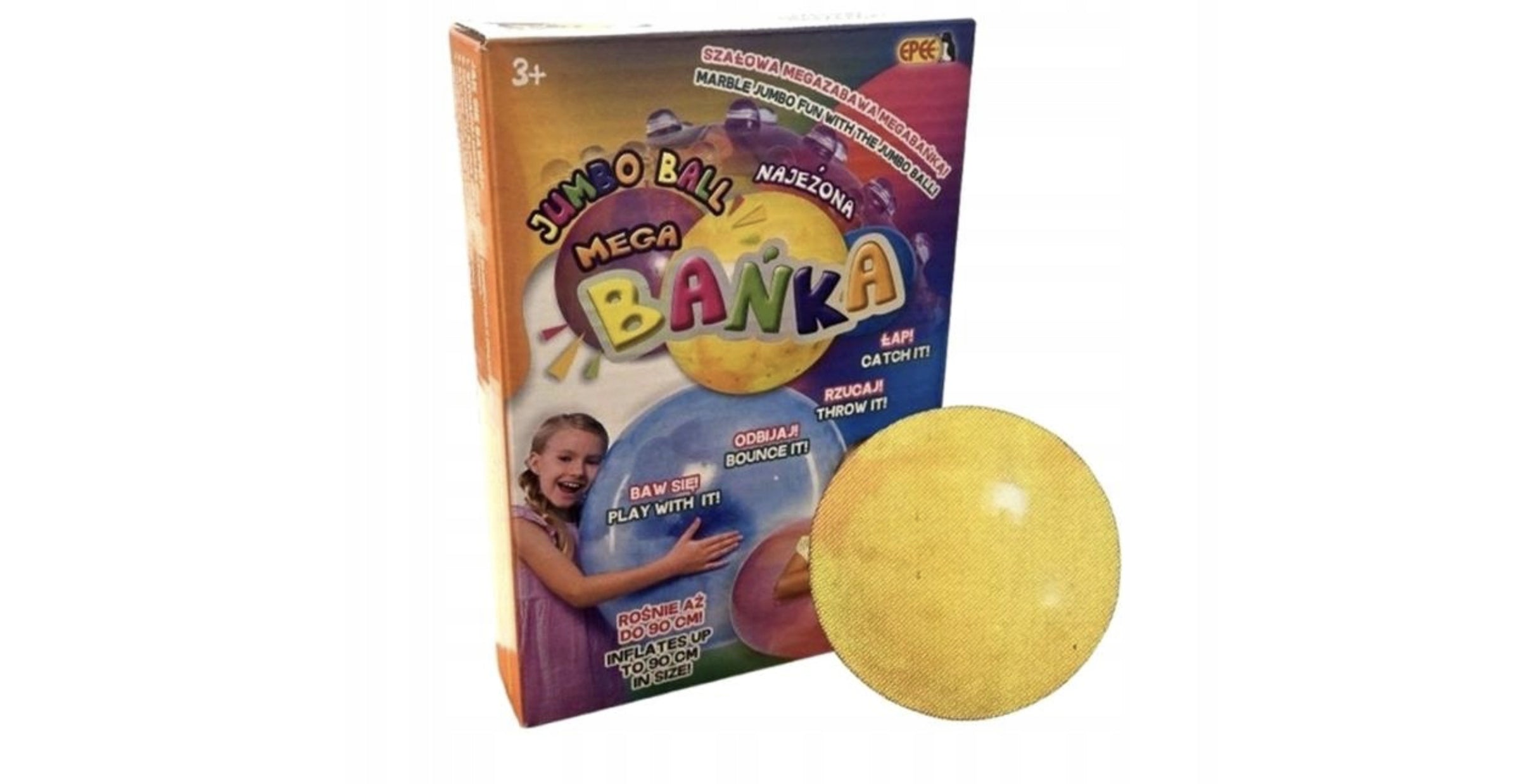 Mega Bubble Breathed Color Madness Epee yellow