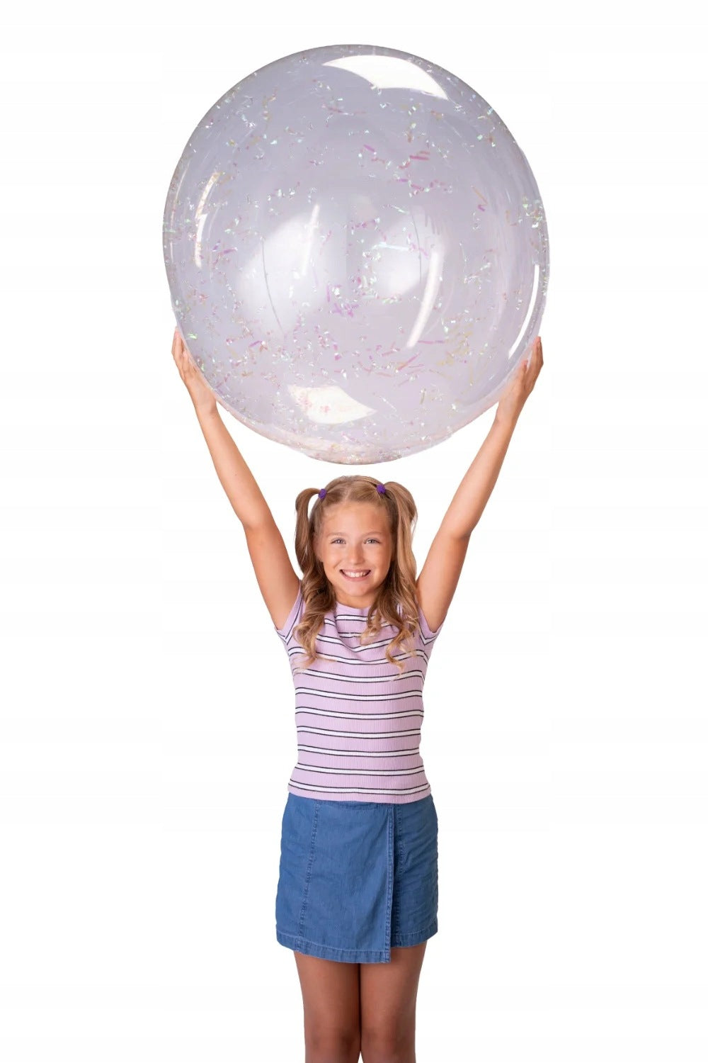 Mega Bubble PARTY ribbon purple 80cm Epee Brand Epee