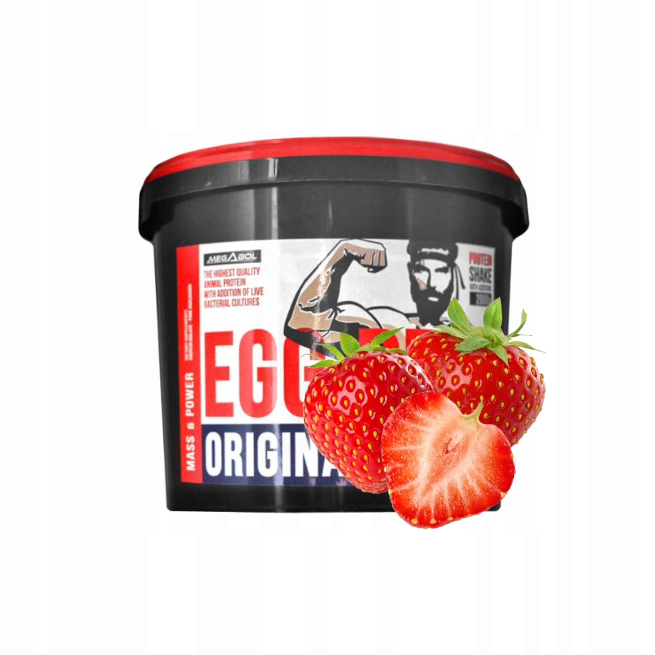 Megabol Egg Pro 2000g Strawberry Protein Egg Conditioner Protein Muscle Mass