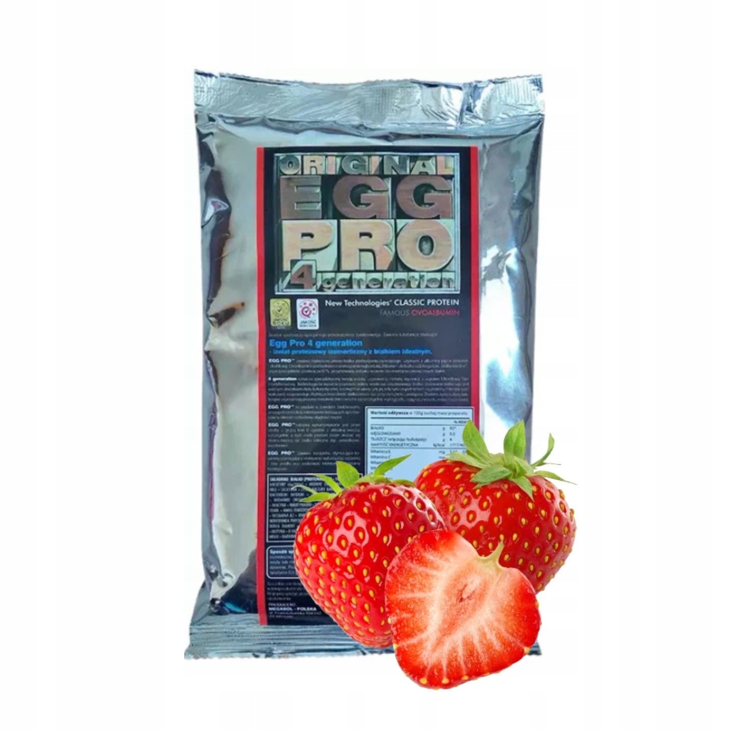 Megabol Egg Pro 300 g Strawberry Protein Egg Conditioner Protein Muscle Mass