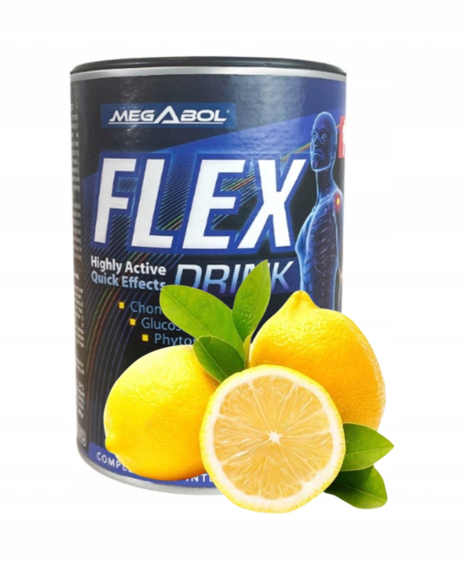 Megabol FLEX Drink 400 g Lemon Collagen Vitamins Healthy Bones Joints Muscles