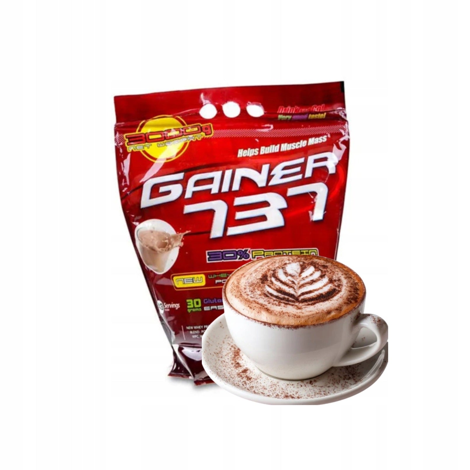 Megabol Gainer 737 3000 g Cappucino Protein Conditioner WPI WPC Muscle Mass