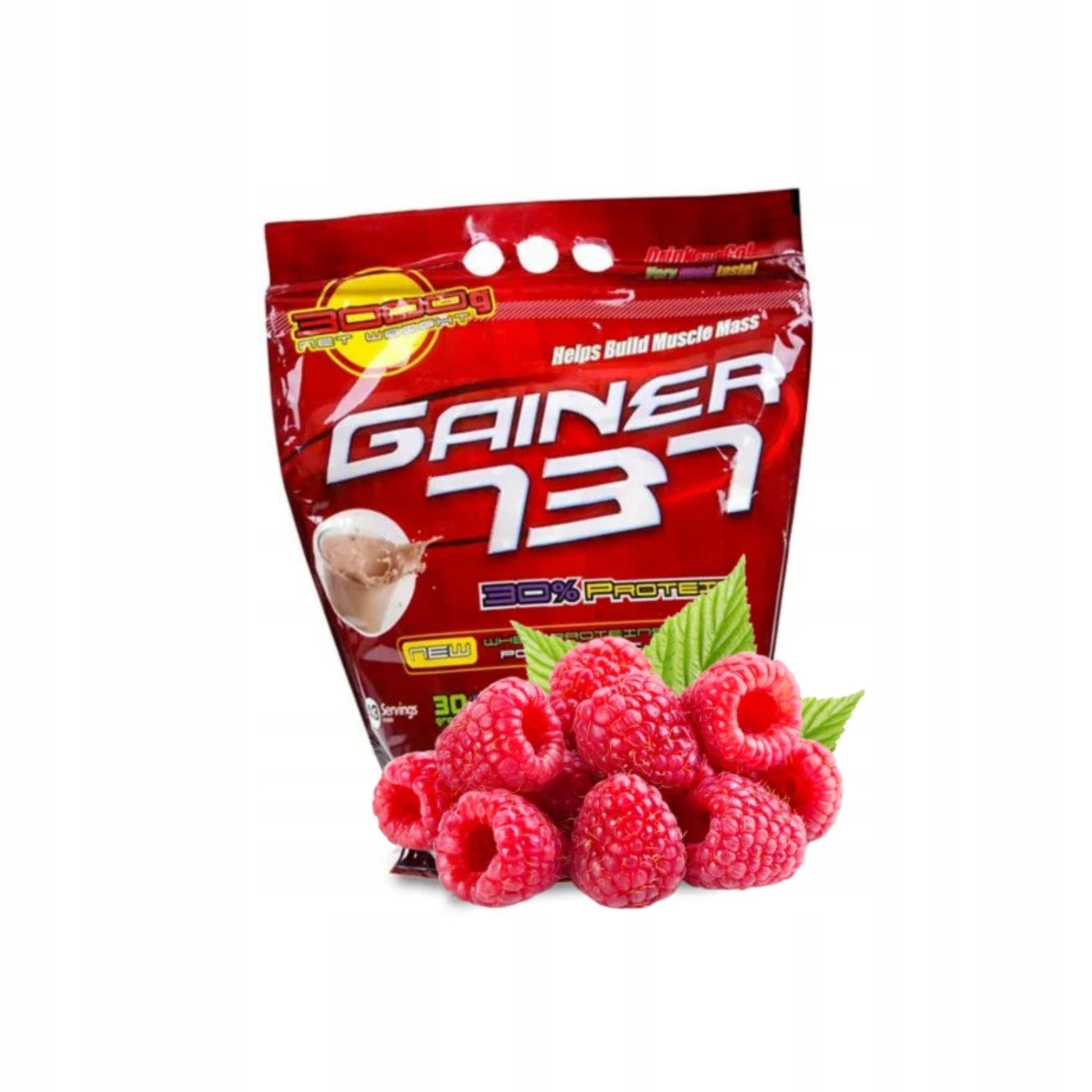 Megabol Gainer 737 3000 g Raspberry Protein Conditioner WPI WPC Muscle Mass