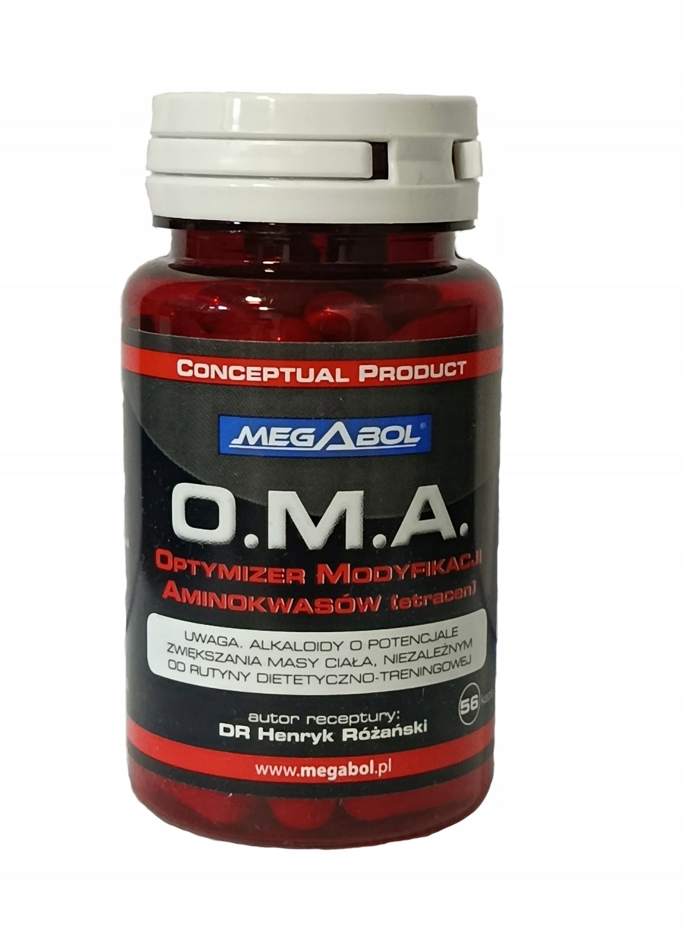 Megabol O.M.A. 56 caps. Etracen Muscle Tissue Gain Muscle Mass