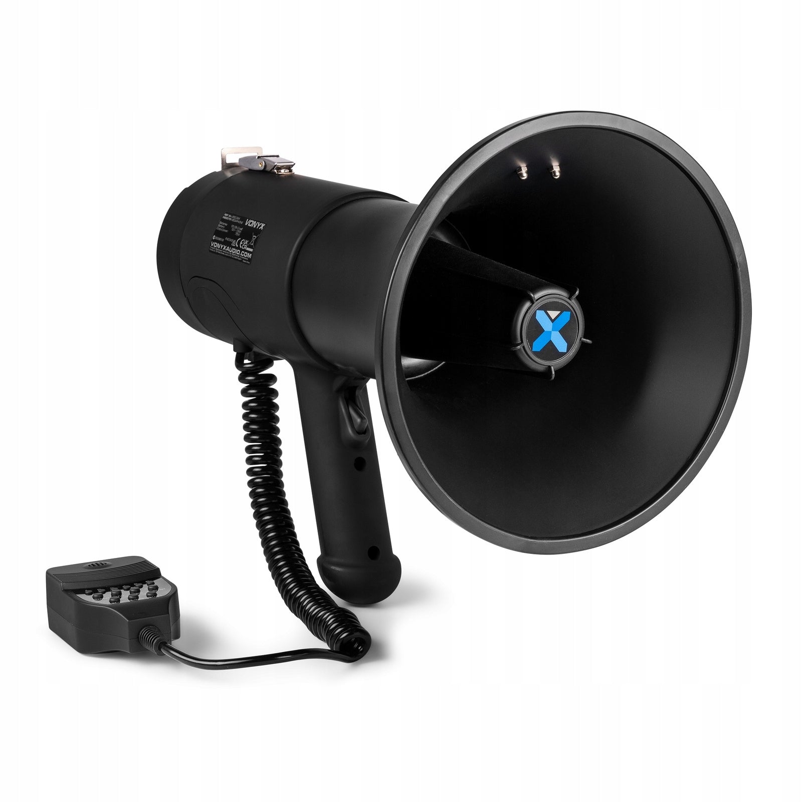 Megaphone 75W Vonyx black bluetooth USB REC rechargeable battery for speeches marches EAN (GTIN) 8715693347272