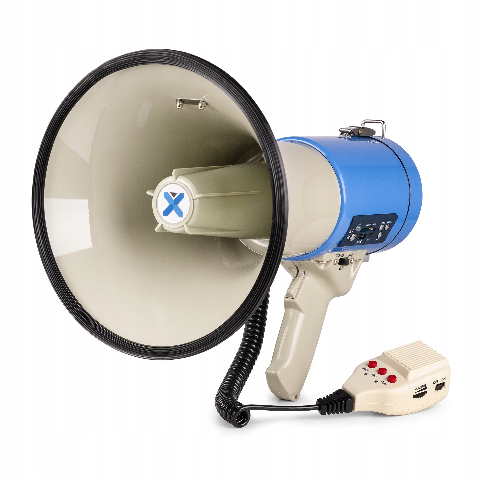 Megaphone MULTIFUNCTION MP3/USB/SD/ bluetooth Siren BEST Brand Vonyx