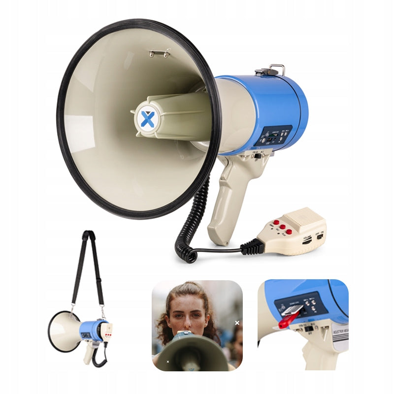 Megaphone MULTIFUNCTION MP3/USB/SD/ bluetooth Siren BEST