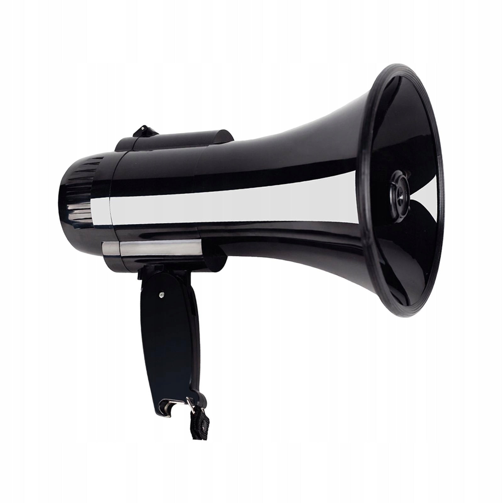Megaphone Speaker Easy to Install with Siren Gift Handheld Practical Black Packaging status original