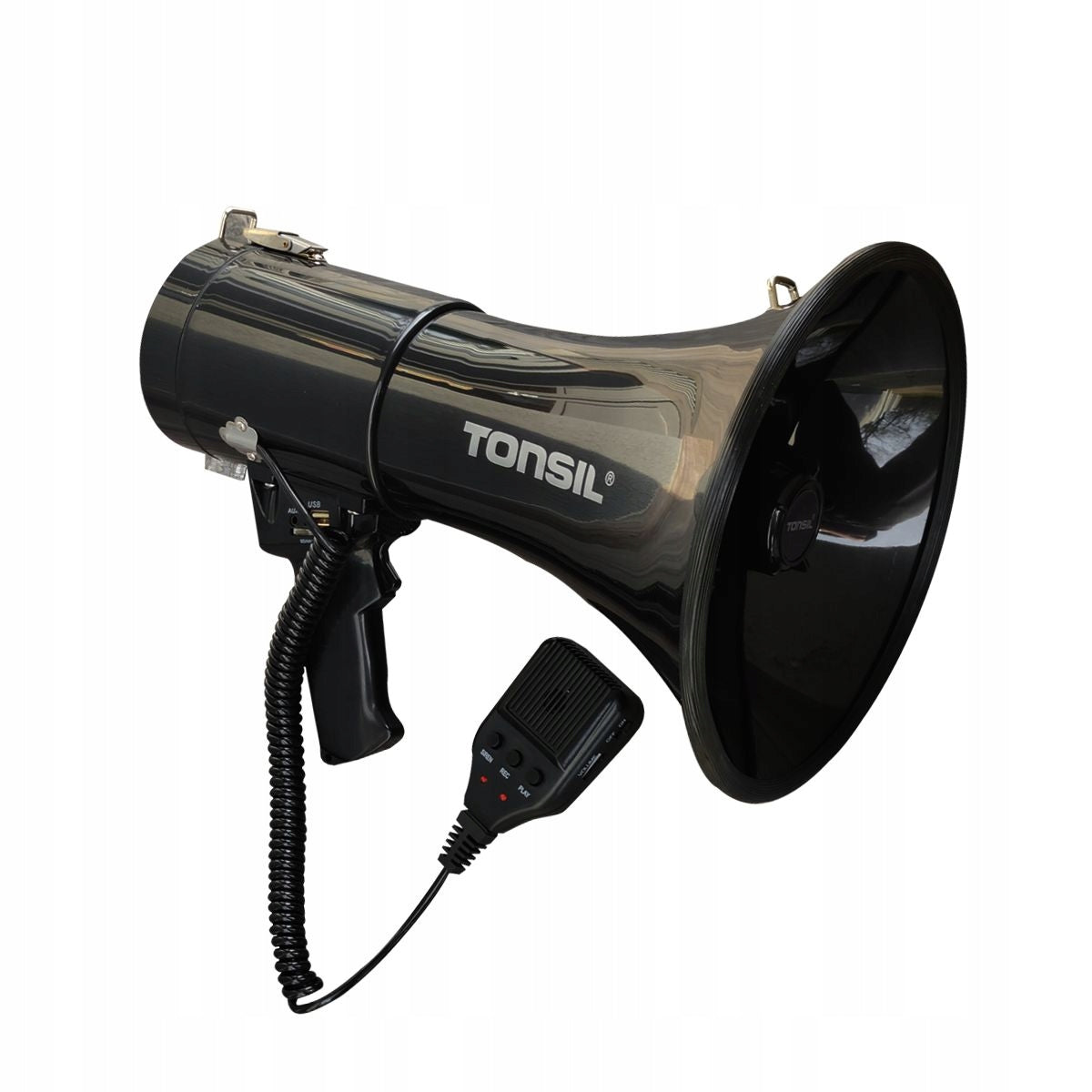 Megaphone TE 25/20 , Bluetooth MP3, USB, SD - Aku,Max 90W Range up to 900 m Packaging status original