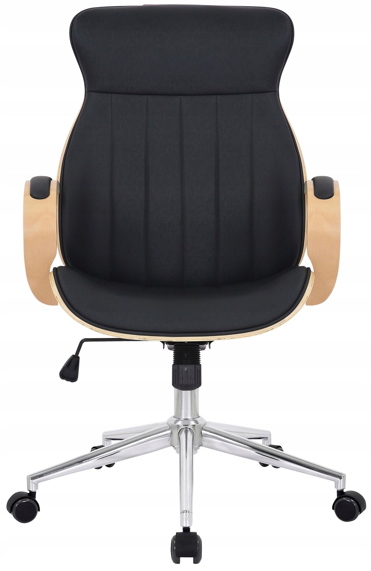 Melilla office chair eco leather, nature/black Brand CLP