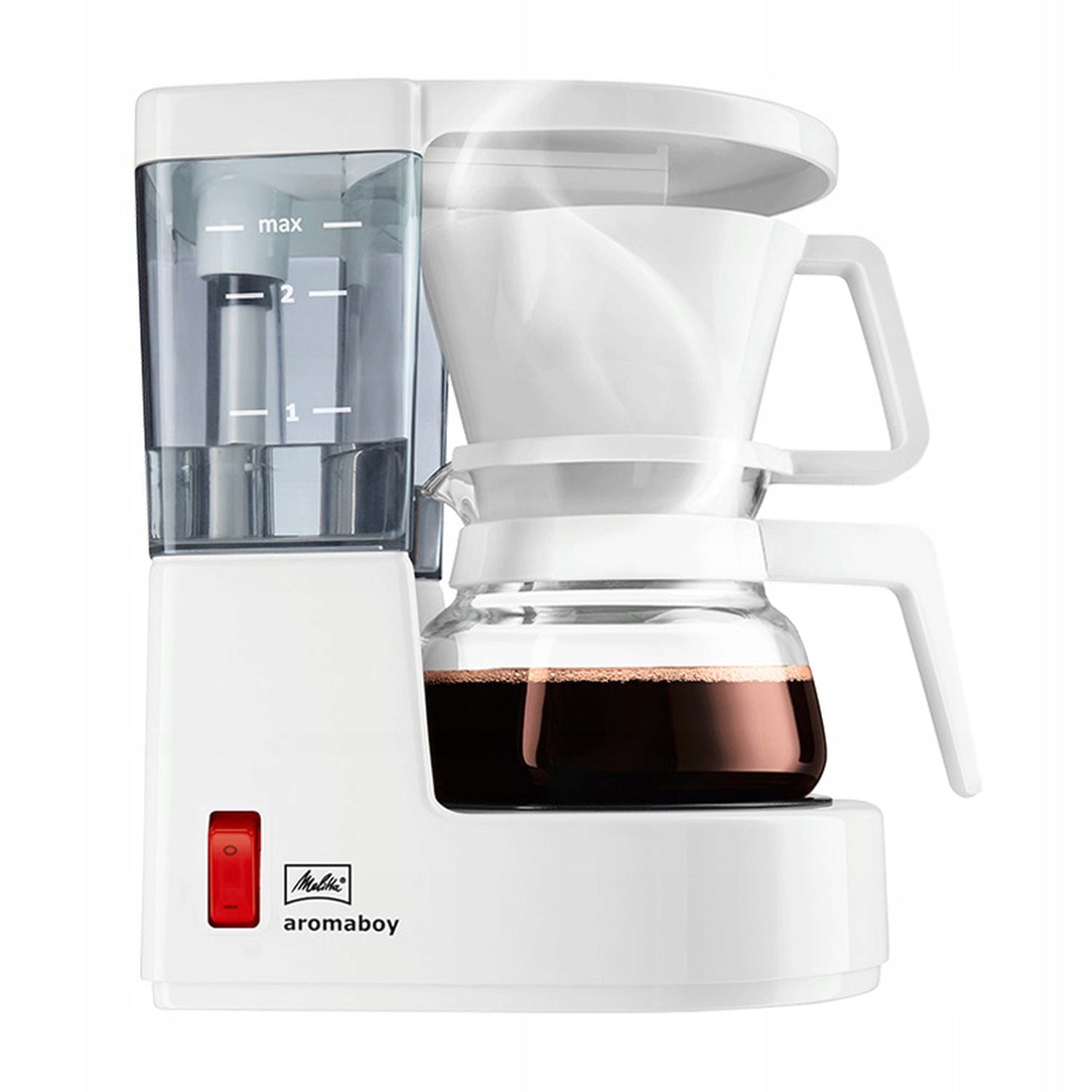 Melitta 1015-01 AromaBoy | overflow coffee maker | small * WHITE