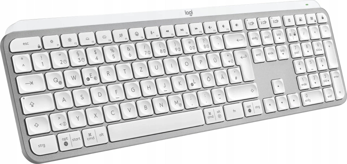 Membrane keyboard Logitech MX Keys S white Keyboard layout DE (qwertz)