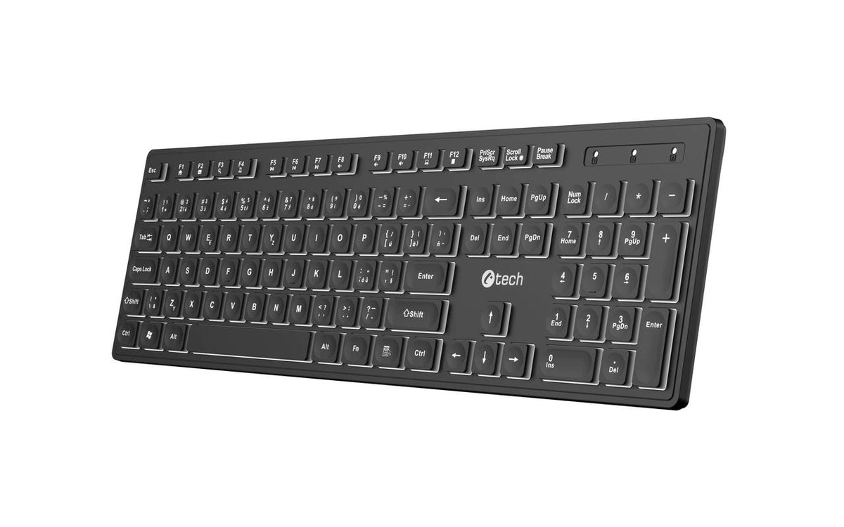 Membránová klávesnice C-TECH KB-201-BL Manufacturer C-TECH