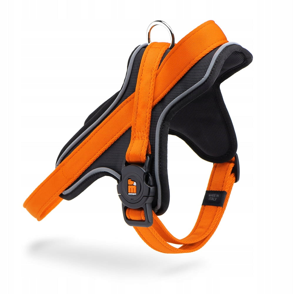 Memopet harness NFC orange ML 55-70cm 40kg