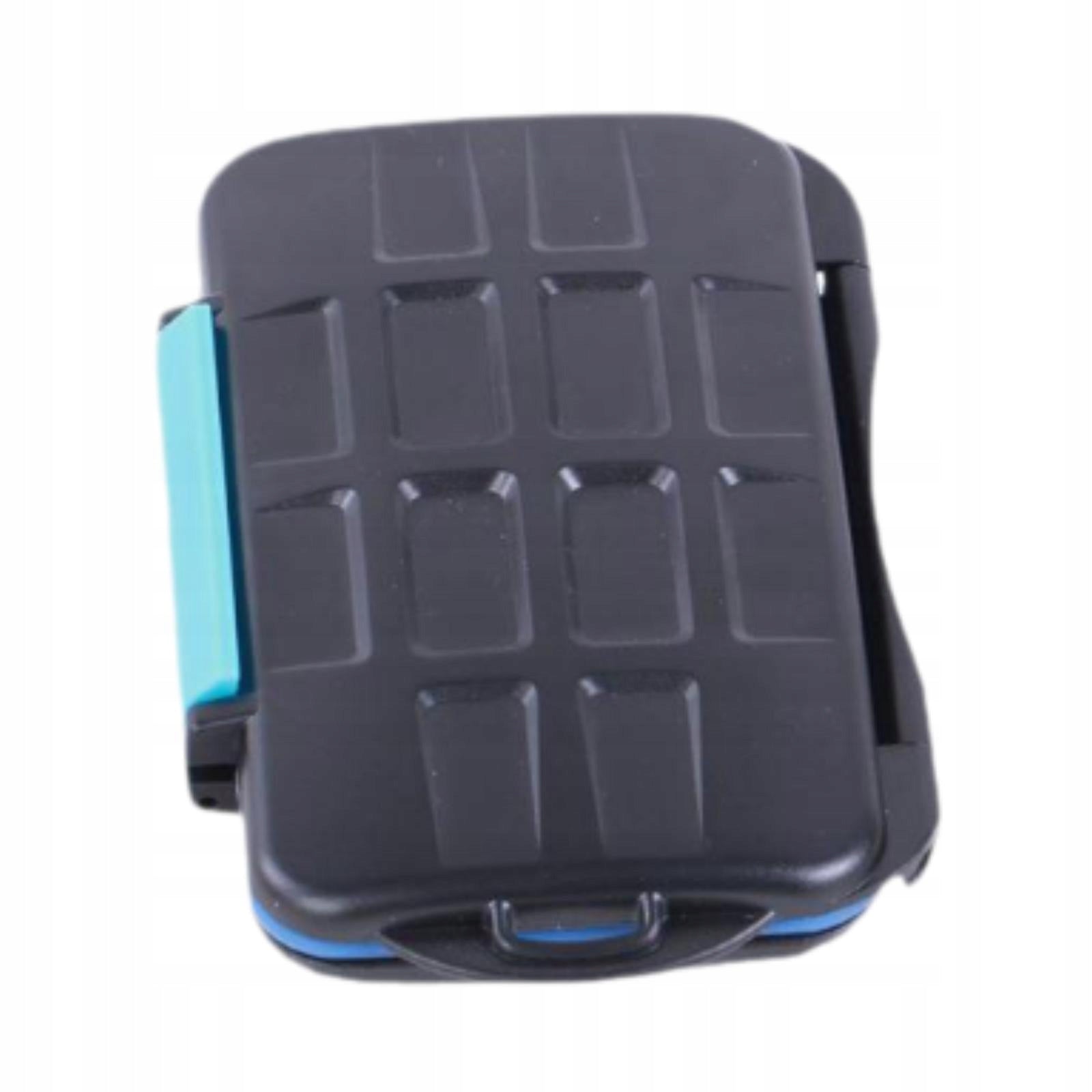 Memory Card Carrying Storage Box 12 Slots Dustproof Compact Electronic