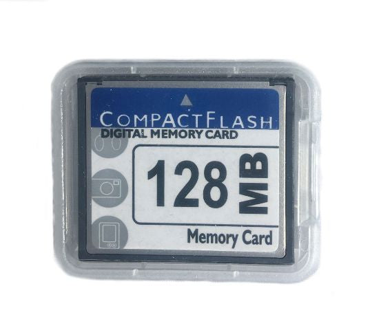 Memory Card Compact Flash CF 128MB CompactFlash Manufacturer code CF128MB