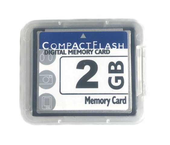 Memory Card Compact Flash CF 2GB CompactFlash Manufacturer code CF2