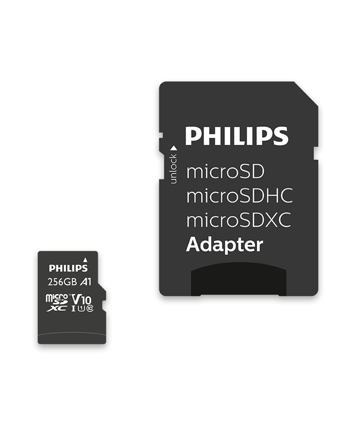 Memory Card PHILIPS Class SDXC 256GB + Adapter Model FM25MP45B 00