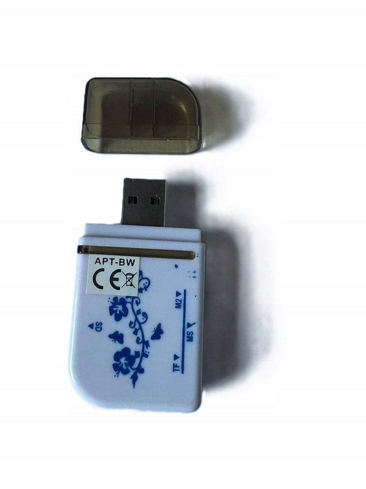 Memory Card Reader ALL in ONE microSD SD USB PC Laptop Aptel BW AK221A