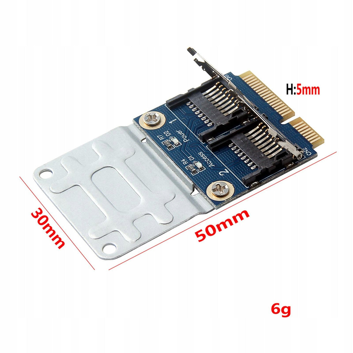 Memory Card Reader Adapter High Quality Portable Durable 2 SSD HDD Adapter Manufacturer Universal