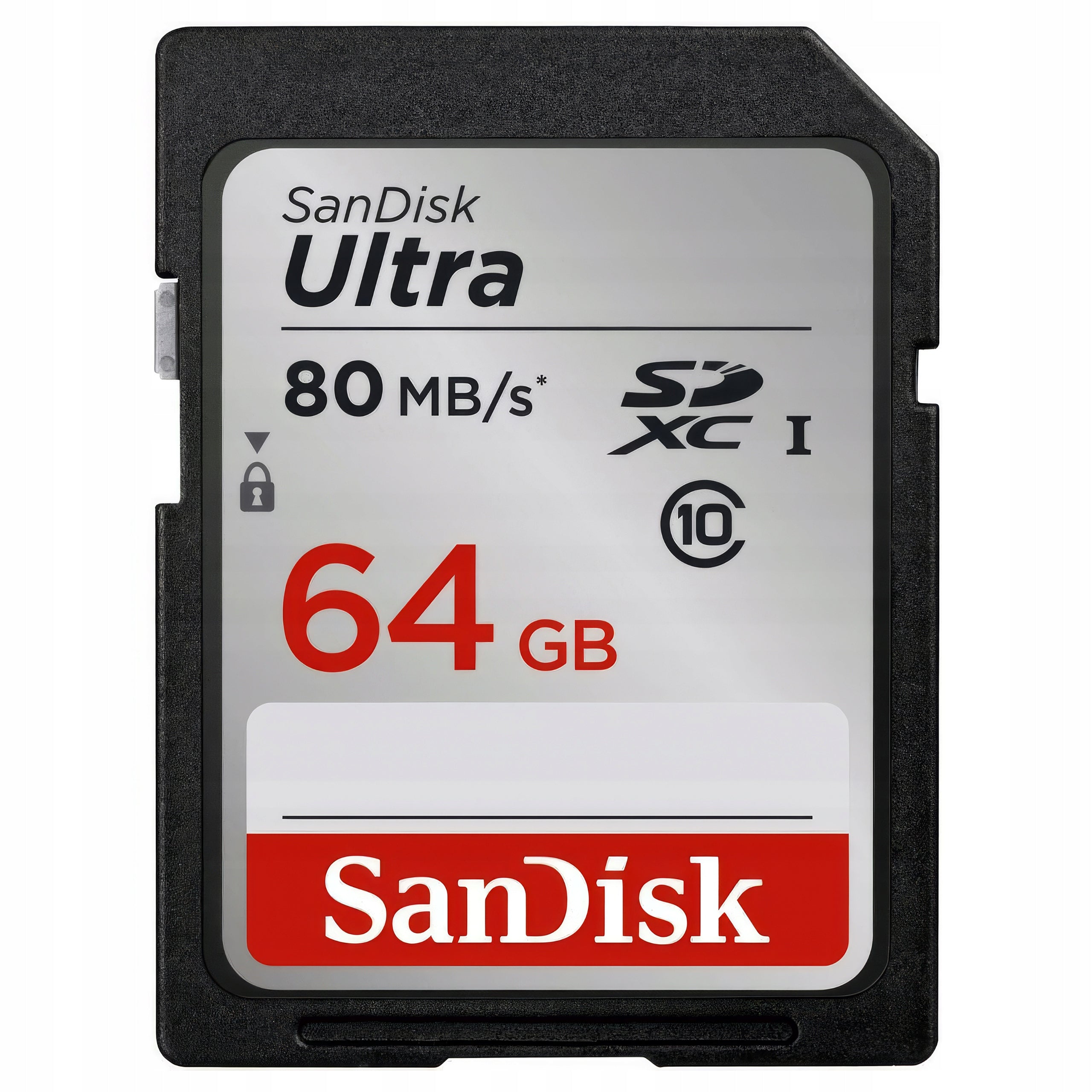 Memory Card (SDXC) 64GB SanDisk Ultra 80 MB/s UHS-I CL10