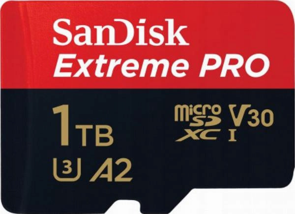 Memory Card SanDisk Extreme PRO 1TB microSDXC Up to 200MB/s Original Manufacturer code Extreme PRO