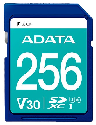 Memory card ADATA Premier Pro SDXC UHS-I U3 256GB