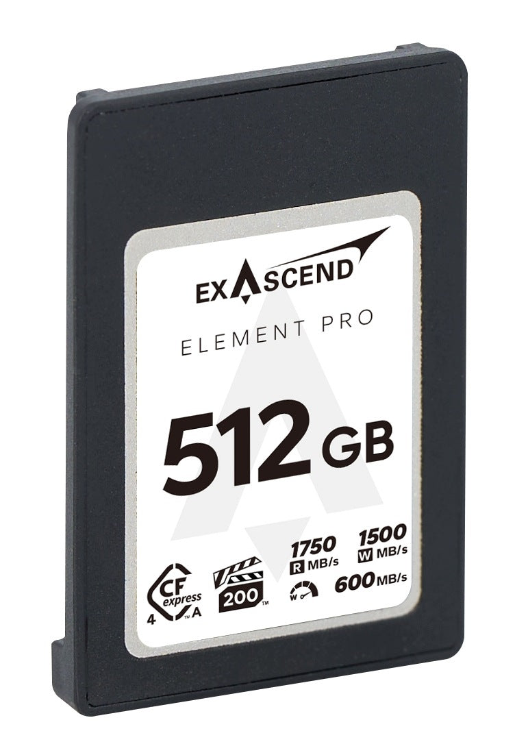 Memory card Exascend Element Pro Cfexpress 4.0 A 512GB Model Element Pro Cfexpress 4.0 A