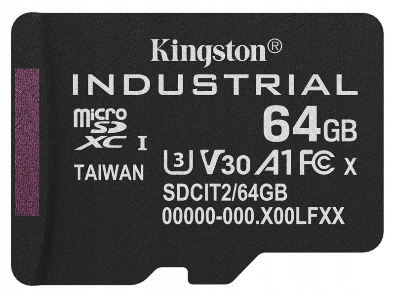 Memory card KINGSTON Industrial microSDXC 64GB