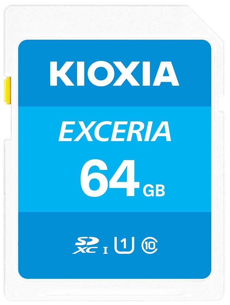 Memory card KIOXIA 64GB SD Exceria UHS I U1 SDXC 100MB/s 64GB Manufacturer code 4582563851467