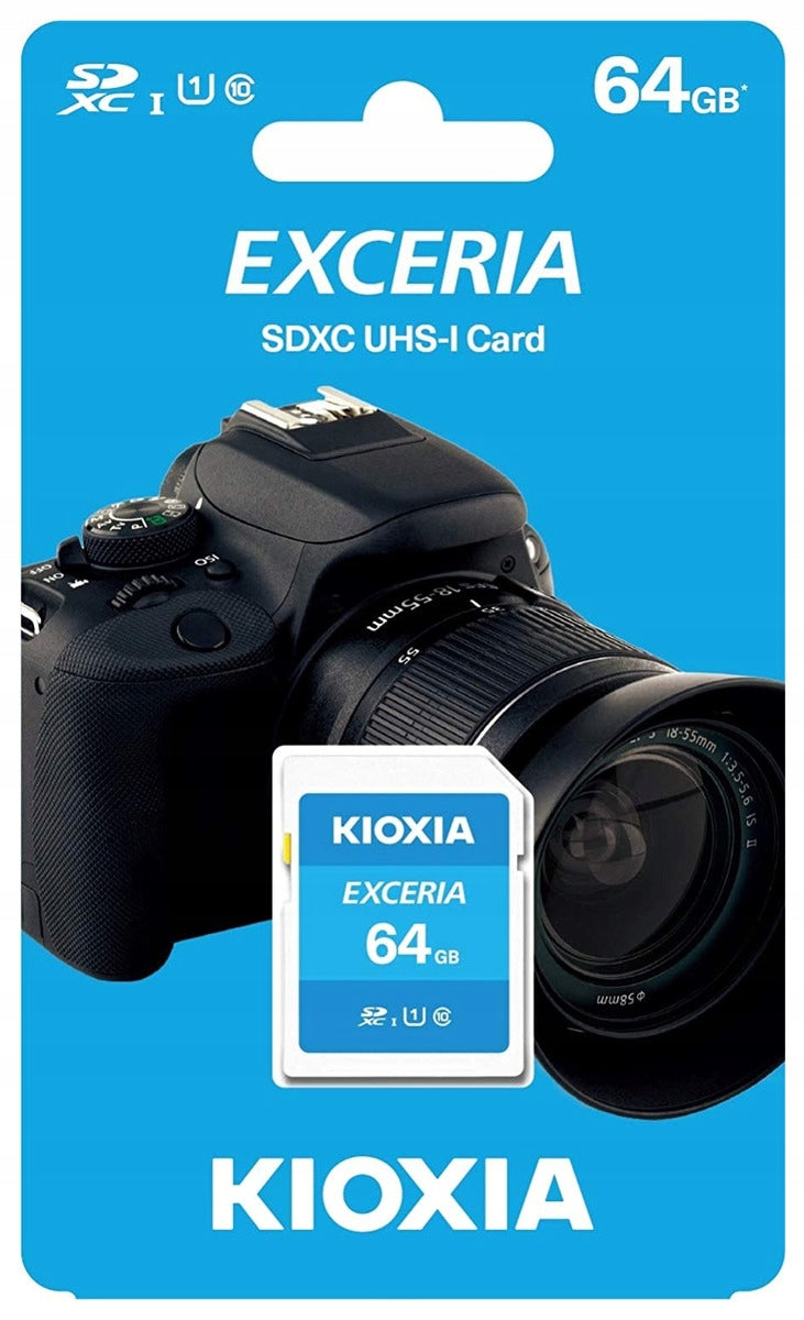 Memory card KIOXIA 64GB SD Exceria UHS I U1 SDXC 100MB/s 64GB
