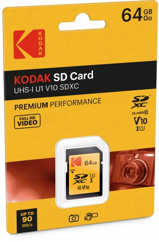 Memory card Kodak SD 64GB UHS-I U1 V10 Premium