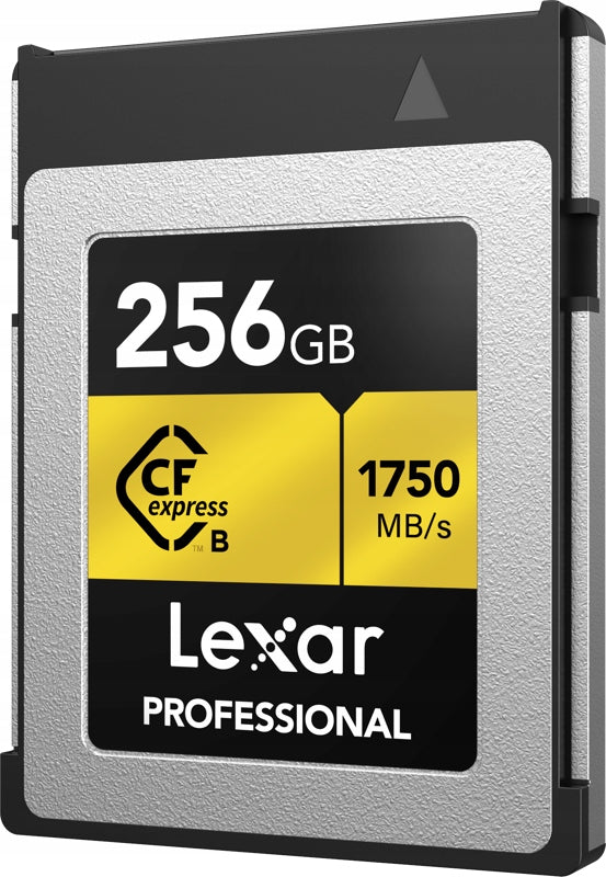 Memory card Lexar 256GB Professional Type B GOLD 1750MB/s Manufacturer code LCXEXPR256G-RNENG
