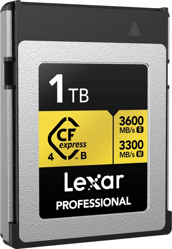 Memory card Lexar CFexpres 4.0 GOLD 1TB Type B (R3600/W3300) EAN (GTIN) 843367135844