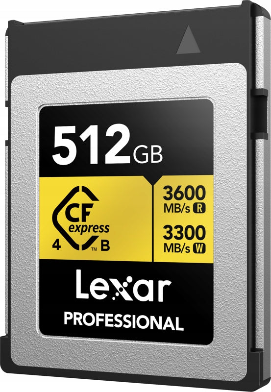 Memory card Lexar CFexpres 4.0 GOLD 512GB Type B (R3600/W3300) Packaging status original