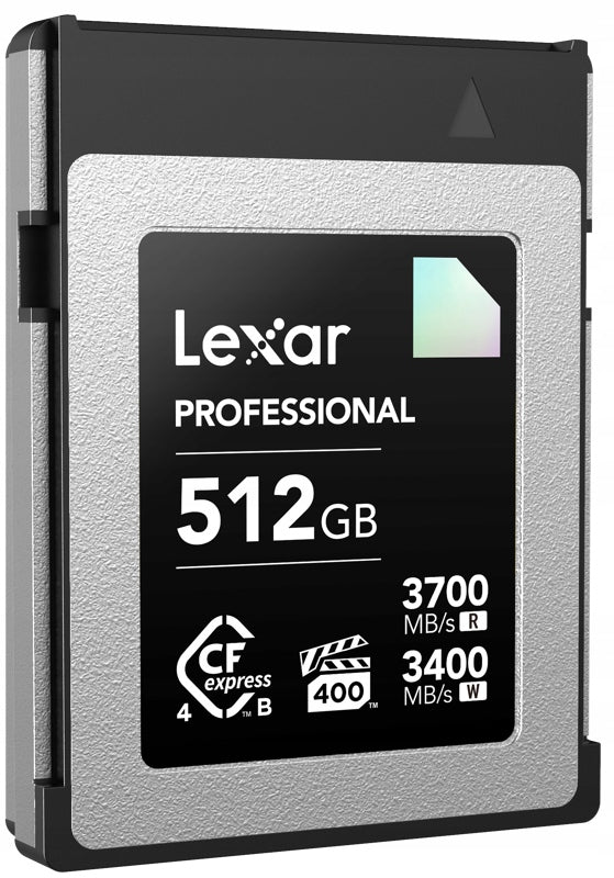 Memory card Lexar CFexpres 4.0 Type B DIAMOND 512GB (R3700/W3400) Manufacturer code LCXEXD4512G-RNENG