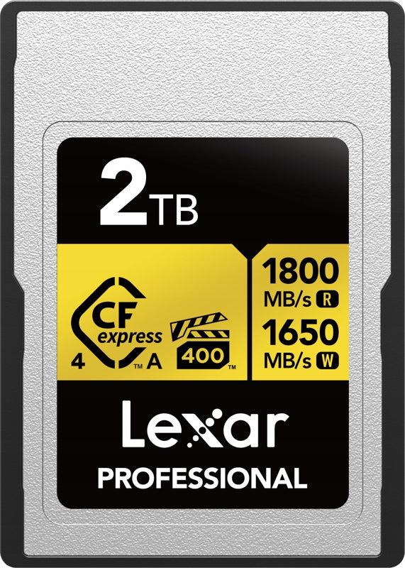 Memory card Lexar CFexpress 4.0 Gold 2TB Type A (R1800/W1650)