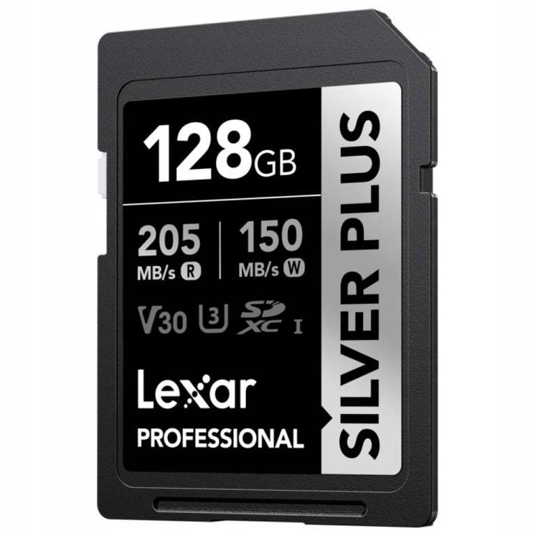 Memory card Lexar Pro SILVER Plus 256GB 1066x UHS-I U3/A2 4K R205 Manufacturer code 843367134144