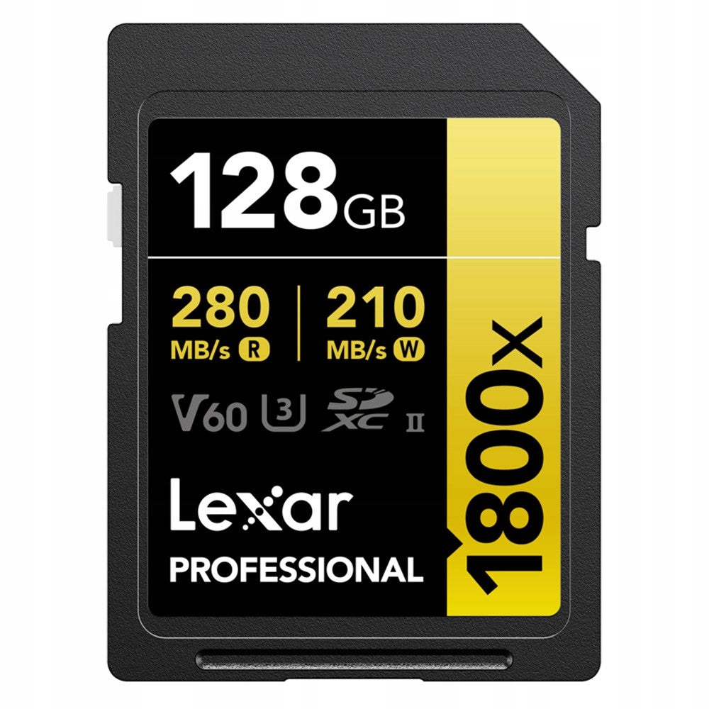 Memory card Lexar SDXC 128GB 1800x UHS-II V60