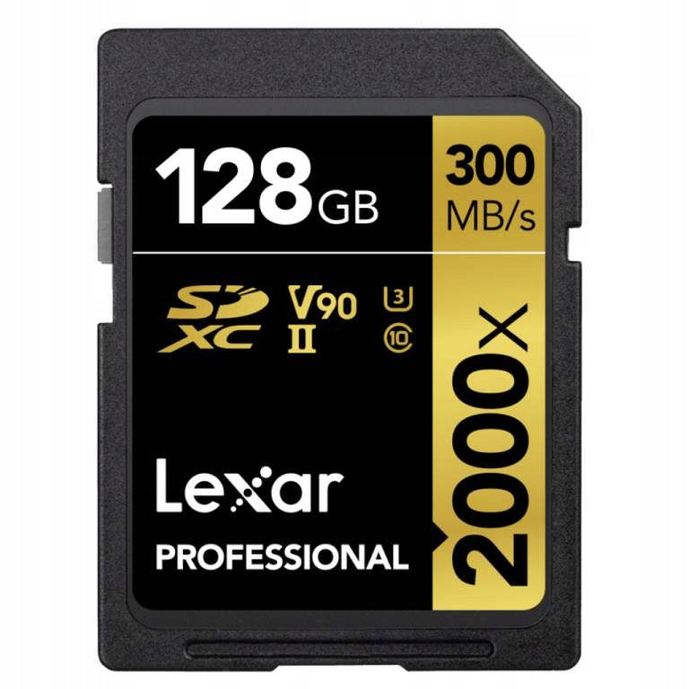 Memory card Lexar SDXC 128GB 2000x Professional UHS-II V90