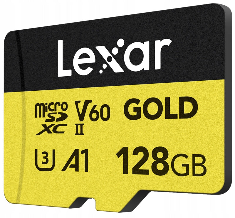Memory card Lexar microSDXC GOLD UHS-II C10 A1 U3 V60 128GB EAN (GTIN) 843367132393