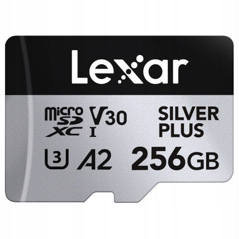 Memory card Lexar microSDXC Professional SILVER Plus UHS-I V30 256GB