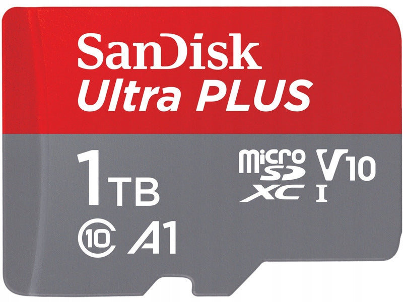 Memory card SANDISK Ultra Plus microSDXC 1TB + Adapter