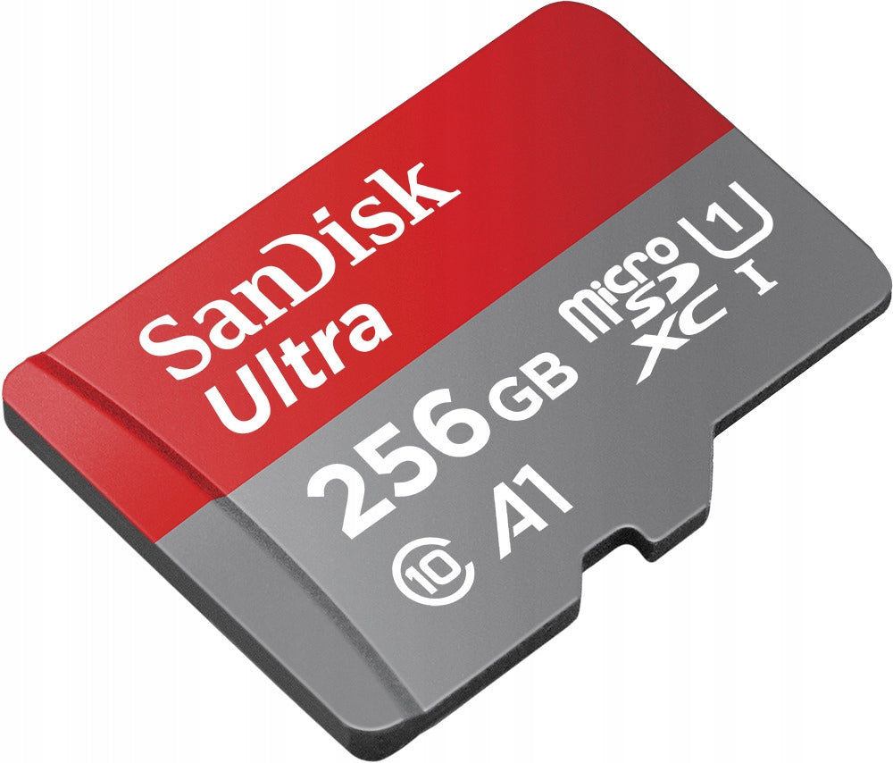 Memory card SANDISK Ultra microSDXC 256GB Card format microSD