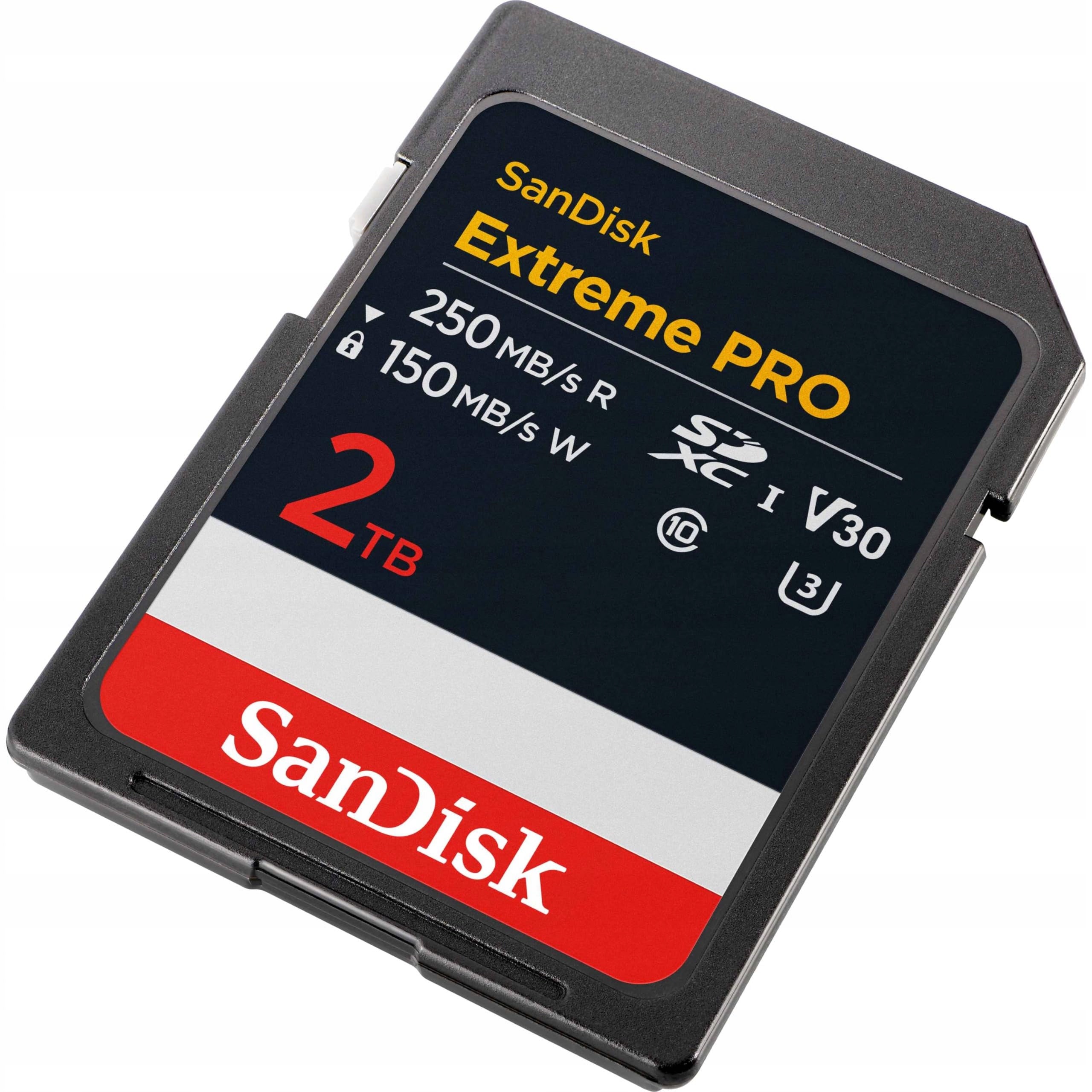 Memory card SDXC SanDisk Extreme PRO 2TB 250MB/s SDSDXXD-2T00-GN4IN Packaging status original
