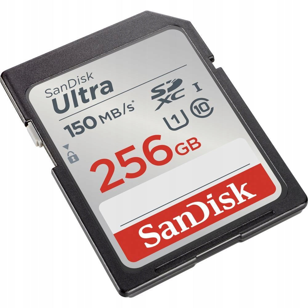 Memory card SanDisk Ultra SDXC UHS-I 256GB 150 MB/s Manufacturer code 290521