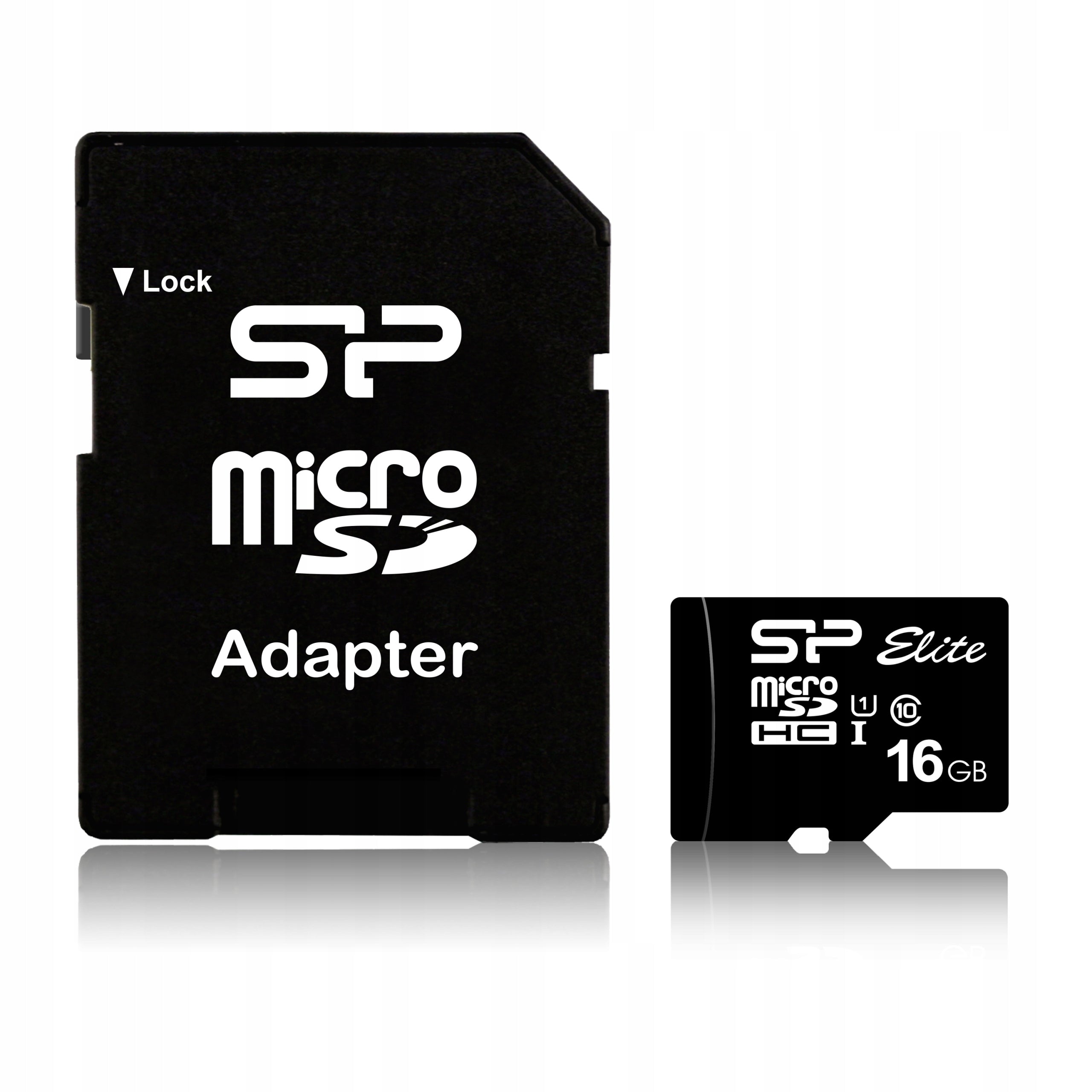 Memory card Silicon Power microSDHC Elite 16GB CL10 UHS-1 (U1) + ADAPTER Packaging status original