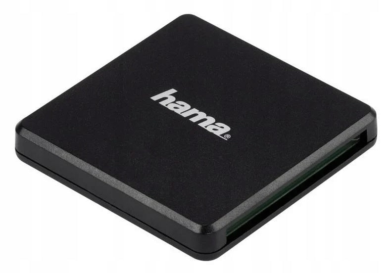 Memory card reader HAMA USB 3.0 SD/microSD/CF Black